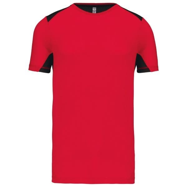 T-shirt de sport bicolore unisexe – Image 40