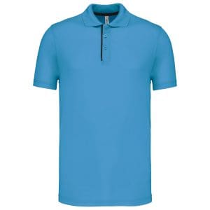 Polo maille piquée sport manches courtes
