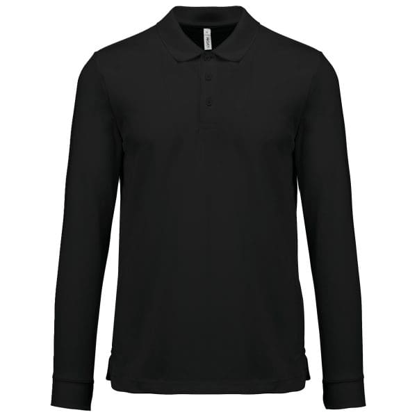Polo manches longues Cool Plus® unisexe – Image 8