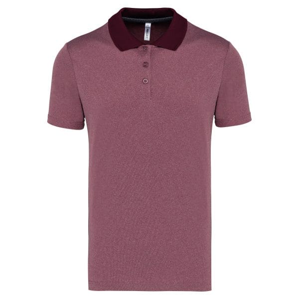 Polo chiné manches courtes – Image 8