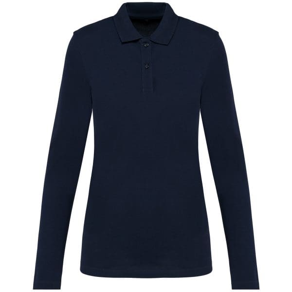 Polo Supima® manches longues femme – Image 27