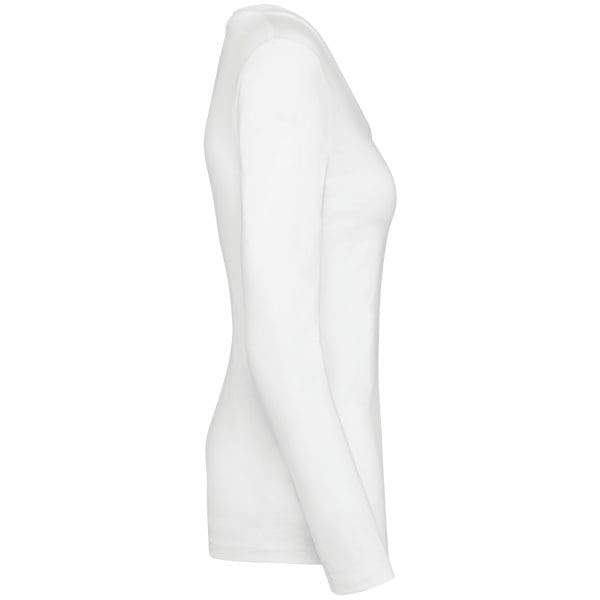 T-shirt Supima® col rond manches longues femme – Image 38