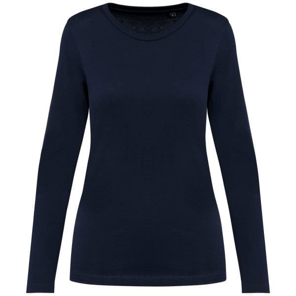 T-shirt Supima® col rond manches longues femme – Image 25