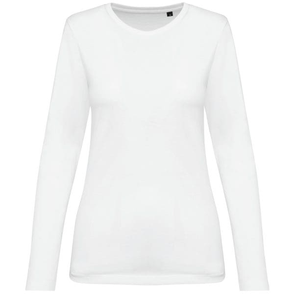 T-shirt Supima® col rond manches longues femme – Image 37