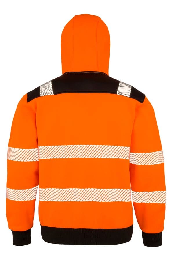 Sweat-shirt à capuche de sécurité recyclé – Image 23