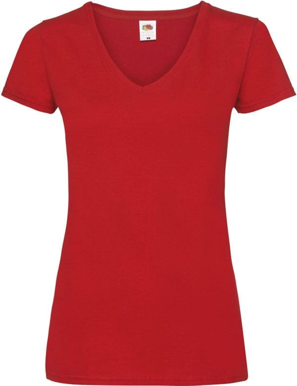 T-shirt femme col v Valueweight (61-398-0) – Image 52