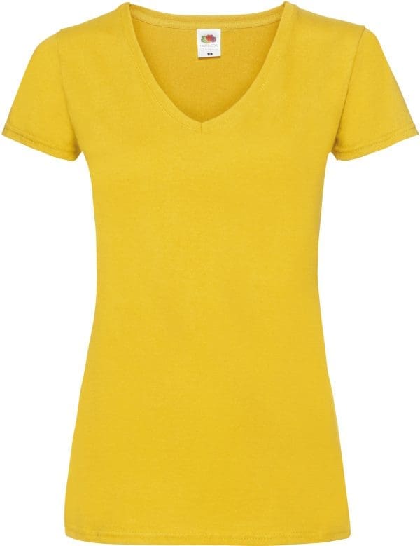 T-shirt femme col v Valueweight (61-398-0) – Image 64