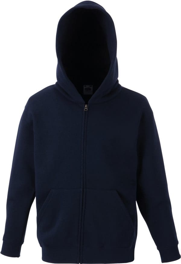 Sweat-shirt enfant zippé capuche Classic (62-045-0) – Image 8
