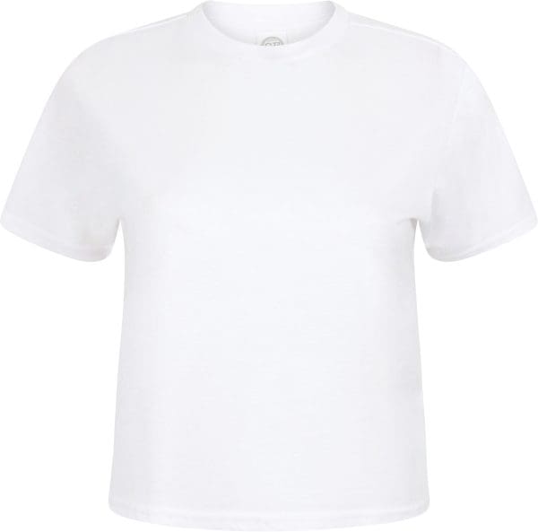 T-shirt court coupe carrée femme – Image 22