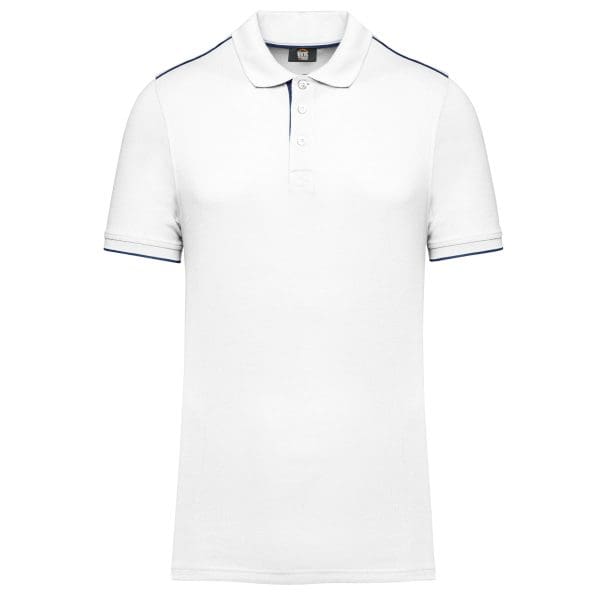 Polo Day To Day contrasté manches courtes homme – Image 161
