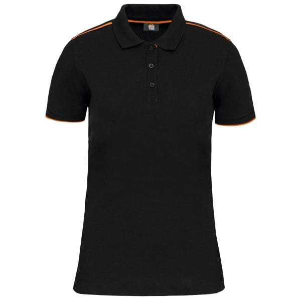 Polo Day To Day contrasté manches courtes femme – Image 28