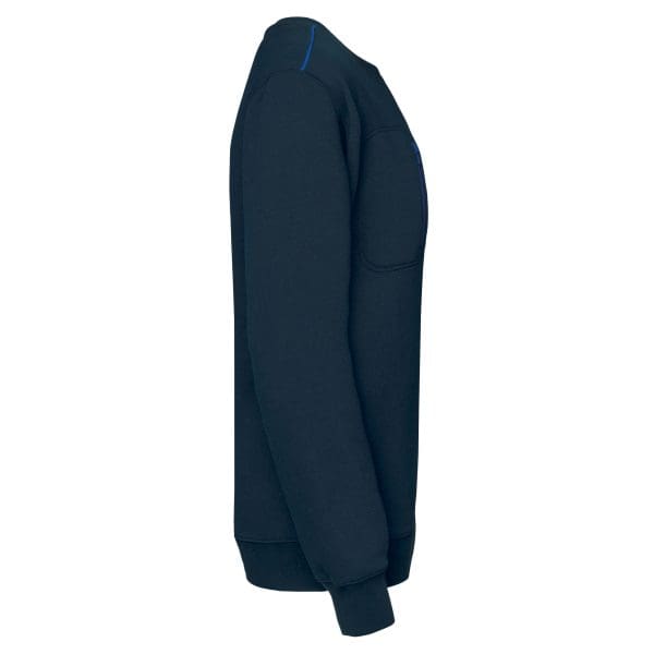 Sweat-shirt Day To Day zip poche contrastée unisexe – Image 150