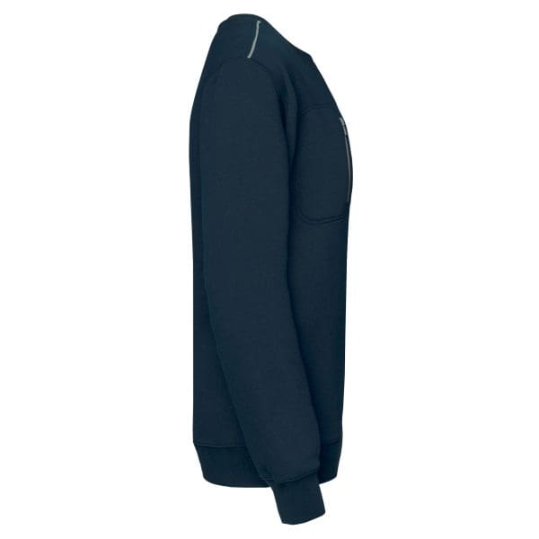 Sweat-shirt Day To Day zip poche contrastée unisexe – Image 168