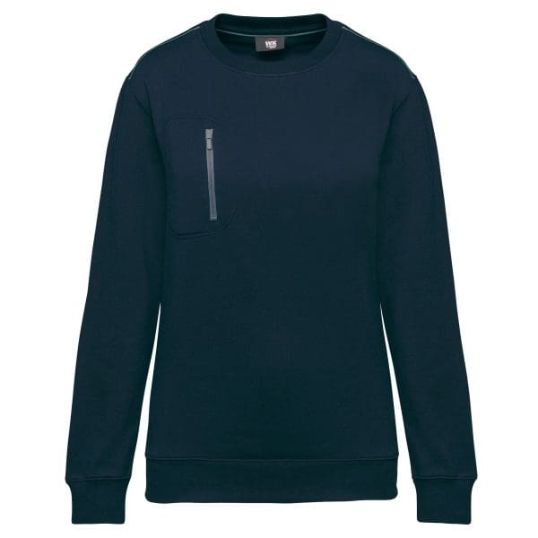 Sweat-shirt Day To Day zip poche contrastée unisexe – Image 167