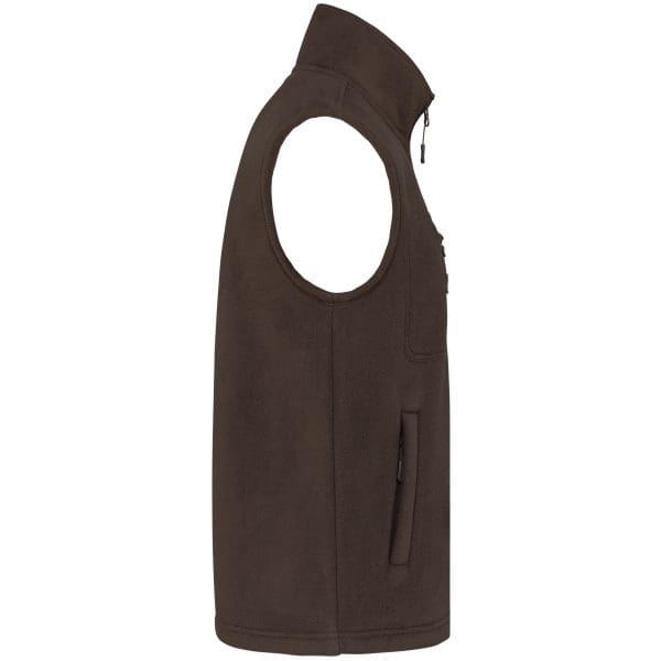 Bodywarmer polaire avec intérieur sherpa unisexe – Image 37