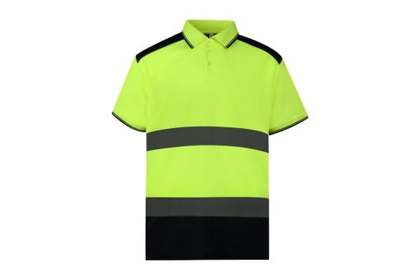 Polo bicolore haute visibilité – Image 15