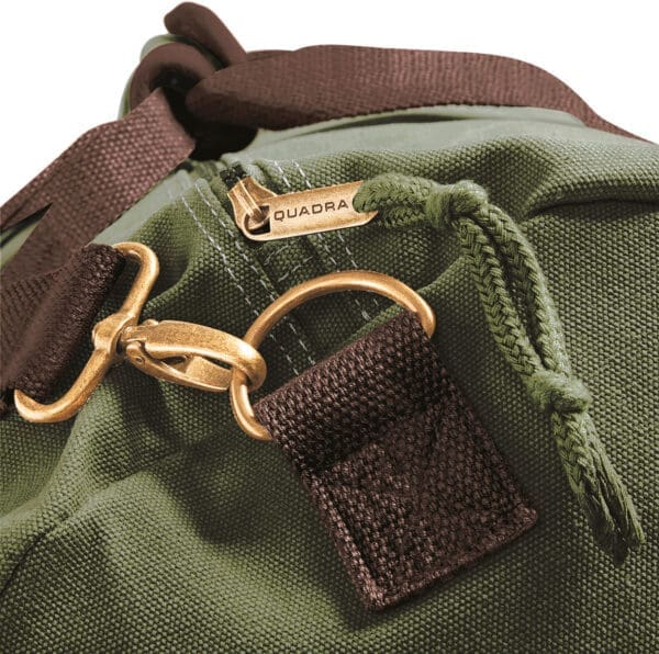 Sac de voyage vintage en toile – Image 3