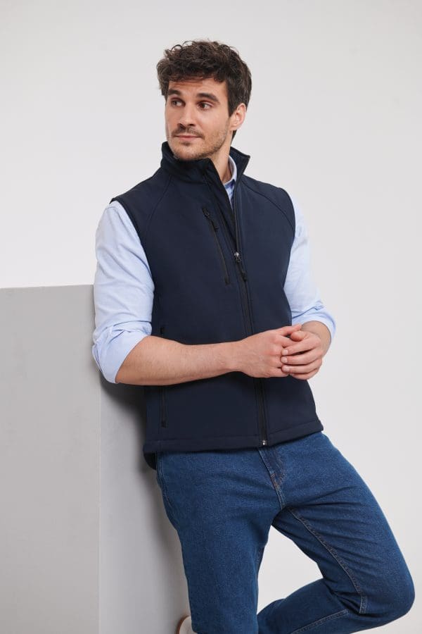 Bodywarmer softshell homme