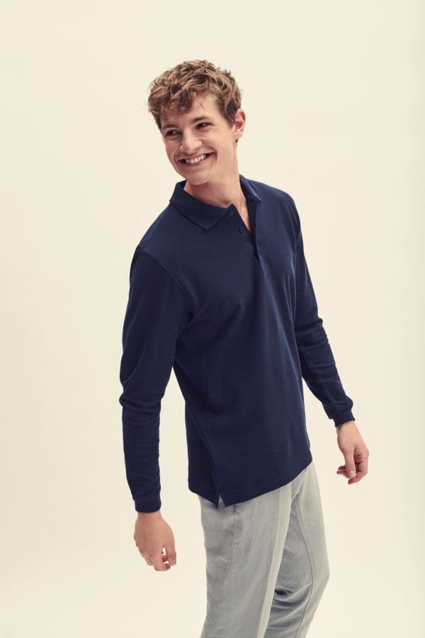 Polo manches longues Premium (63-310-0) – Image 3