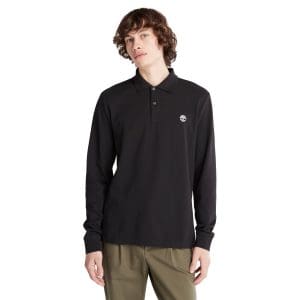 Polo LS piqué slim