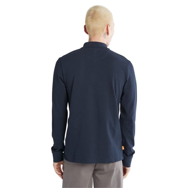 Polo LS piqué slim – Image 6