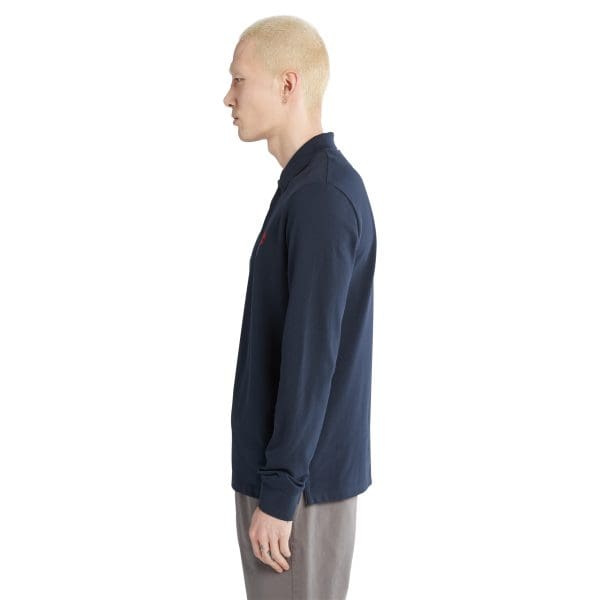 Polo LS piqué slim – Image 8