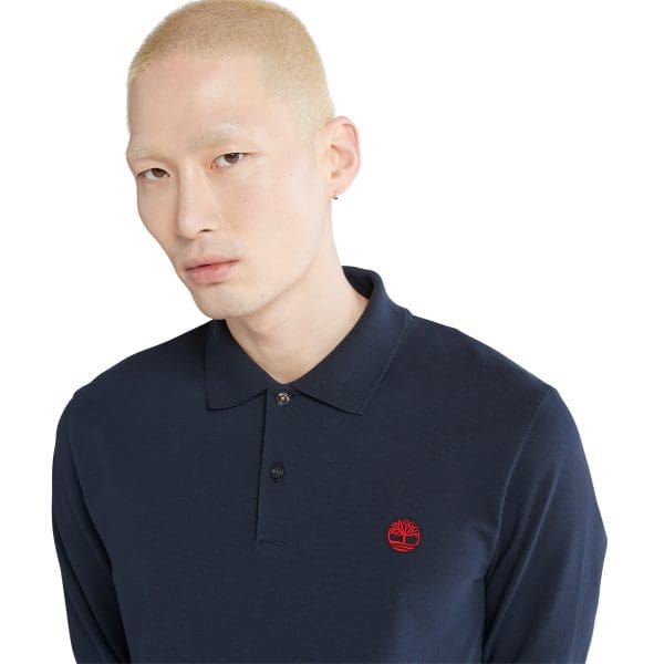 Polo LS piqué slim – Image 9