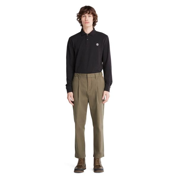 Polo LS piqué slim – Image 3