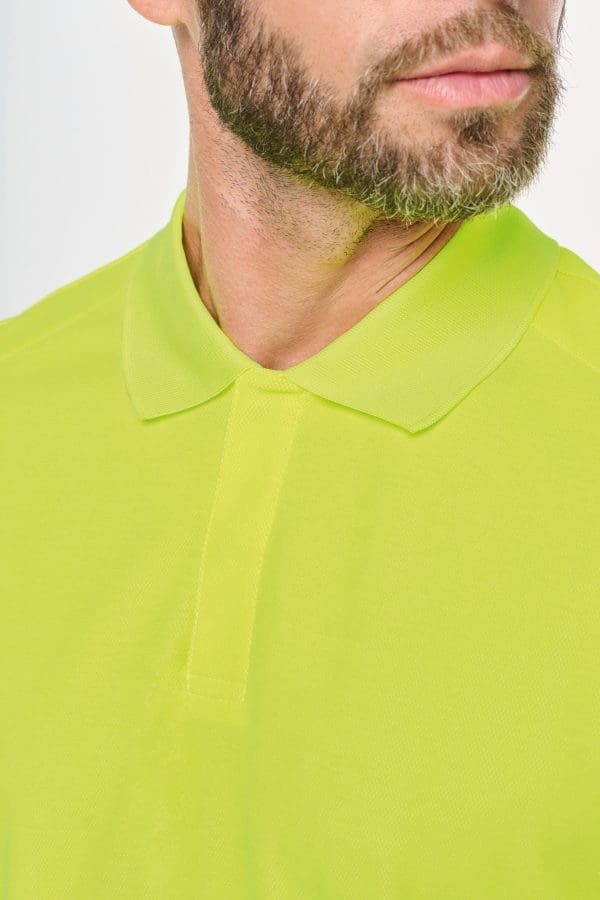 Polo unisexe écoresponsable coton/polyester – Image 13