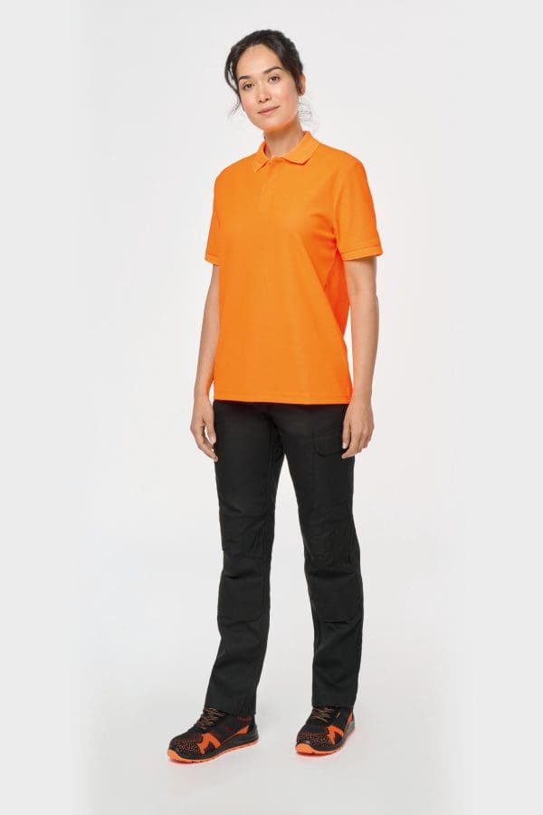 Polo unisexe écoresponsable coton/polyester – Image 10