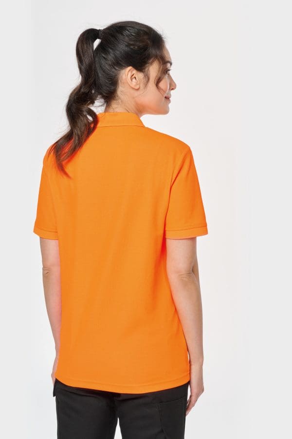 Polo unisexe écoresponsable coton/polyester – Image 7