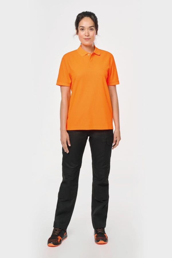 Polo unisexe écoresponsable coton/polyester – Image 11
