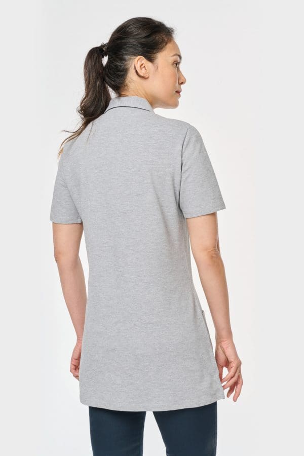 Polo long manches courtes femme – Image 3
