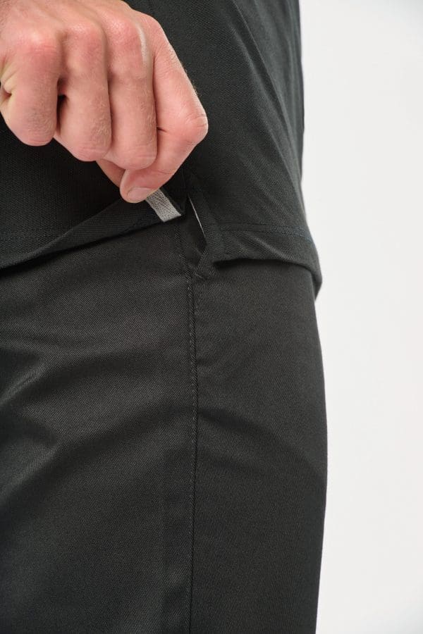 Polo bicolore écoresponsable manches courtes unisexe – Image 15
