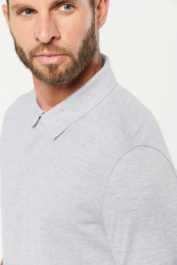 Polo col boutons pression manches courtes homme – Image 10