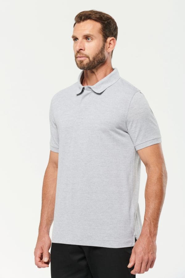 Polo col boutons pression manches courtes homme – Image 4