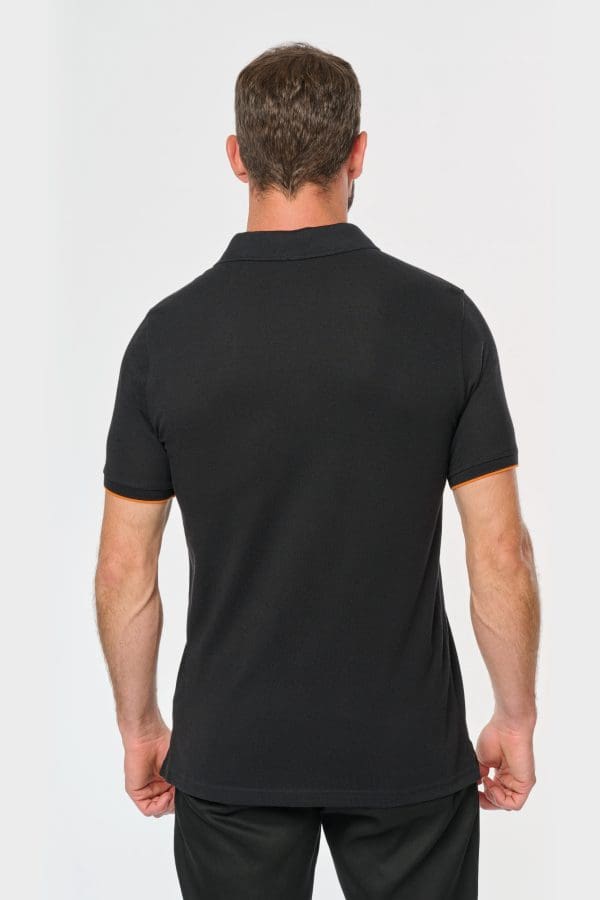 Polo Day To Day contrasté manches courtes homme – Image 3