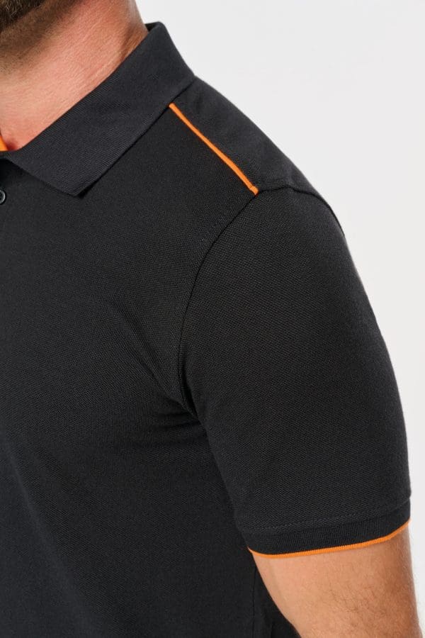 Polo Day To Day contrasté manches courtes homme – Image 11