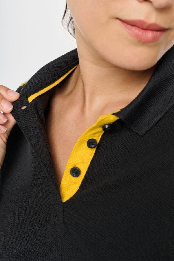 Polo Day To Day contrasté manches courtes femme – Image 10
