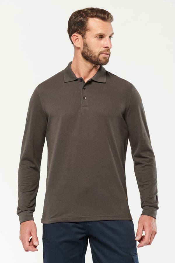 Polo manches longues homme – Image 4
