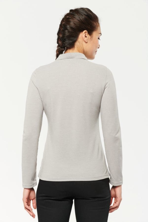 Polo manches longues femme – Image 3