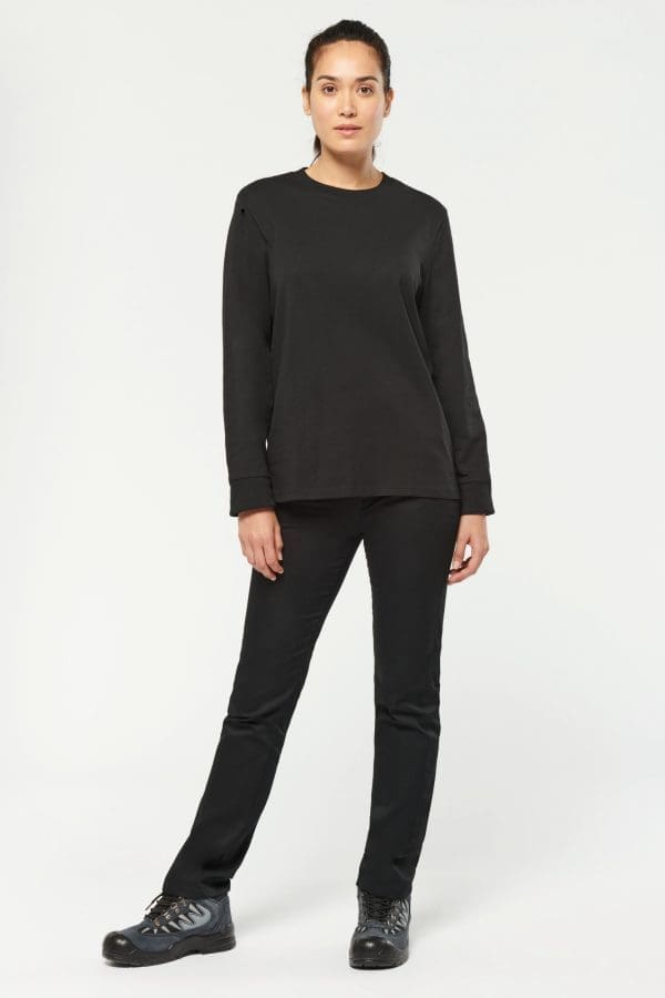T-shirt écoresponsable manches longues unisexe – Image 11