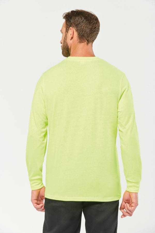 T-shirt écoresponsable manches longues unisexe – Image 4