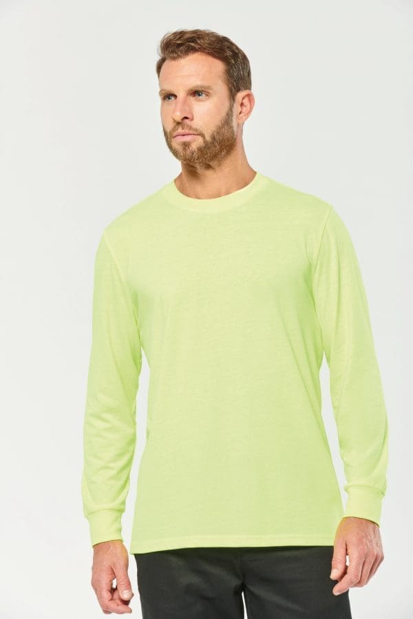 T-shirt écoresponsable manches longues unisexe – Image 5
