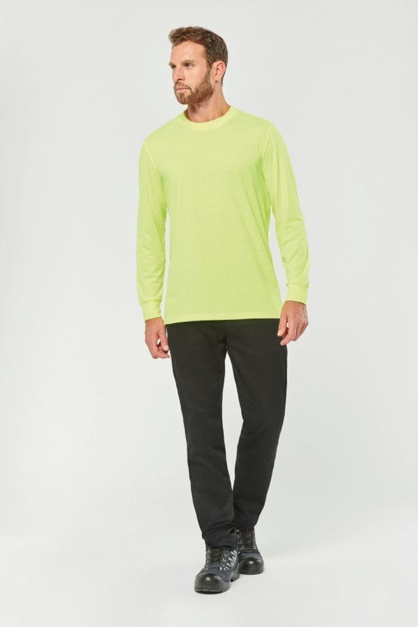 T-shirt écoresponsable manches longues unisexe – Image 8