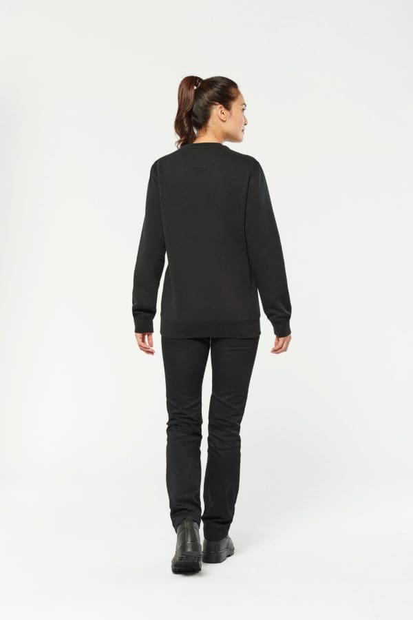 Sweat-shirt Day To Day zip poche contrastée unisexe – Image 10