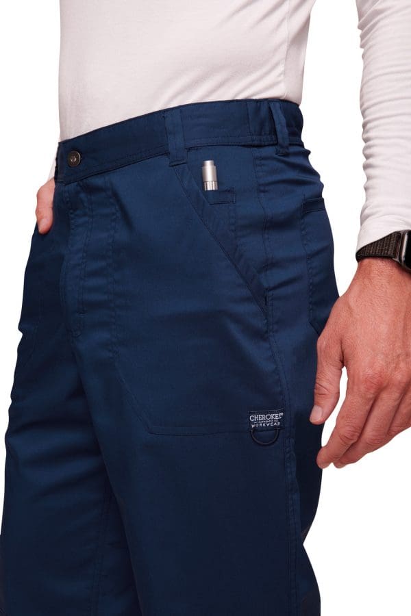 Pantalon cargo à braguette homme – Image 3