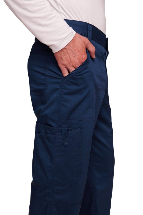 Pantalon cargo à braguette homme – Image 4