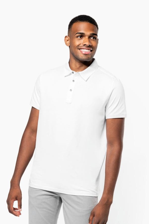 Polo jersey manches courtes homme