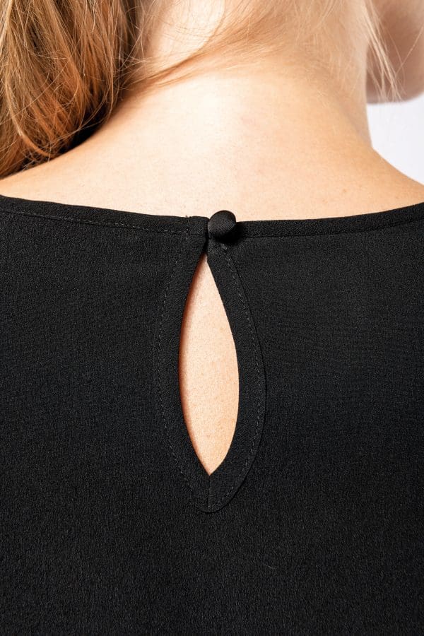 Blouse crêpe manches courtes femme – Image 8